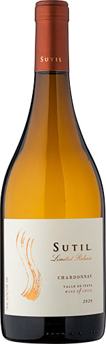 Sutil Limited Release Chardonnay 2020
